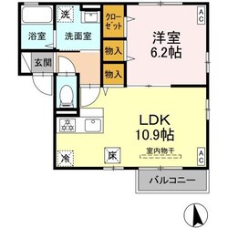 仮）D-room大沼町１丁目PJ　B棟の物件間取画像